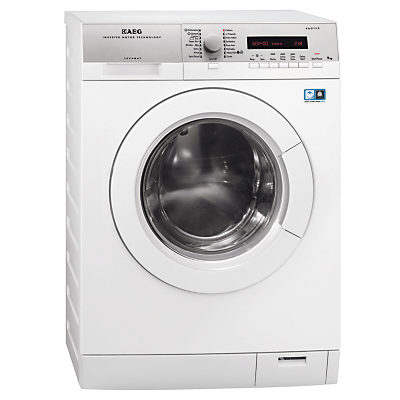 AEG L76495FL2 Freestanding Washing Machine, 9kg Load, A+++ Energy Rating, 1400rpm Spin, White